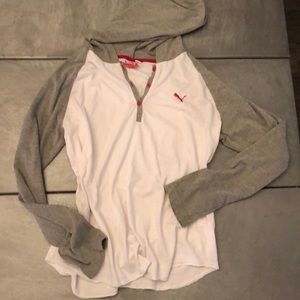 Puma long sleeve with hood